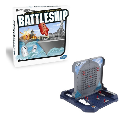 Juego De Mesa Battleship Clásico Hasbro Gaming Batalla Naval