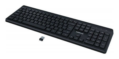 Teclado Intelbras Tsi50  Sem Fio Preto