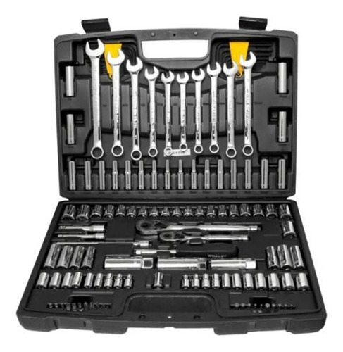 Set De Herramientas Stanley 123 Piezas Mecan Multimando 