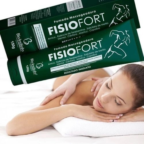 Pomada Fisiofort Verde 150g Massageadora - Original