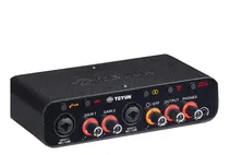 Comprar Teyun Q-26 Interfaces De Áudio Type C 32bits Placa De Som