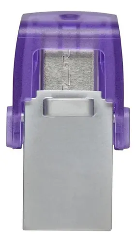 Pendrive Kingston Datatraveler Microduo 3c 128gb 3.2 Gen 1