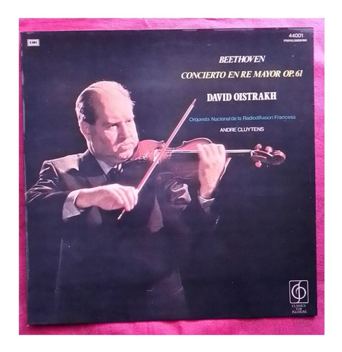 Beethoven David Oistrakh Concierto Para Violin Vinilo