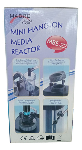 Mini Reator De Nitrato Hang-on 20l/h Mbe-22 Macro Aqua 127v