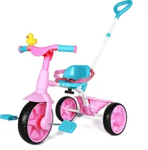 Comprar Triciclos Kriddo 2 En 1 P\u002Fniños De 18 Meses-3 Años, Ru. Eva.
