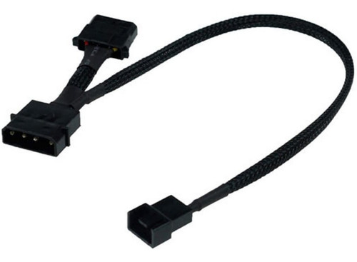 Cable Cooler Adaptador A Molex Y Reductor De Voltaje A 7v 