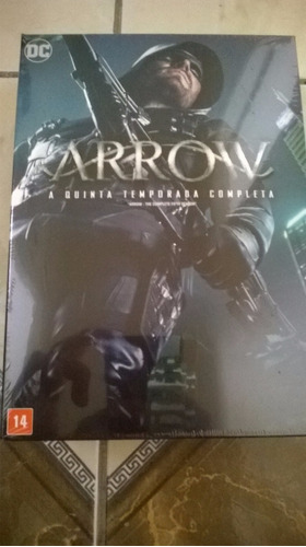Arrow Arqueiro Quinta Temporada Box Dvd Lacrado