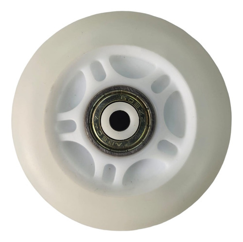 Ruedas Rollers Luz Led 100 Mm X3 C/ Rodamientos 608zz Abec7