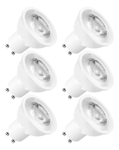 Bombilla Led Mr16 Gu10 Regulabl Equivalente Halogeno 50 W K