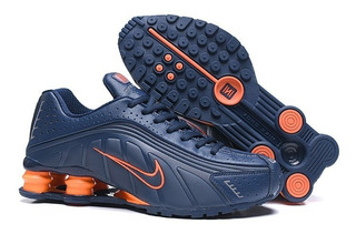 nike shox azul