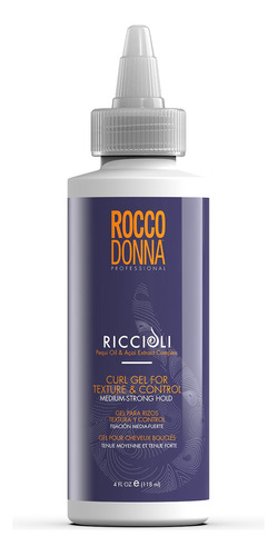 Rocco Donna Gel Para Rizos Y Ondas Para Textura Y Control, .