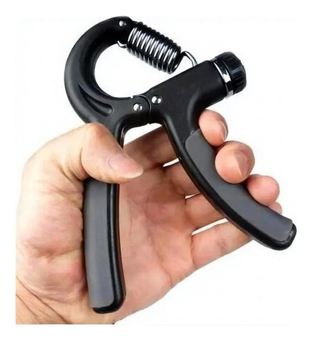 Empuñadura ajustable, fortalecedor de antebrazos Fisio, color negro