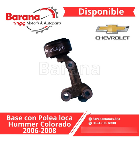 Base Polea Loca Hummer Colorado