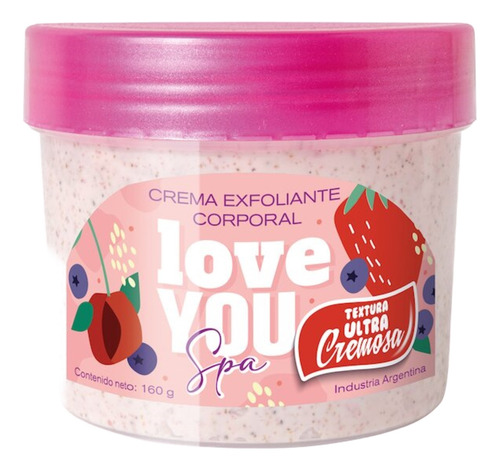 Crema Corporal Exfoliante Love You Spa 160 G De Millanel