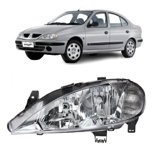 Optica Renault Megane 1999 2000 2001 2002 2004 2005 2006 Tyc