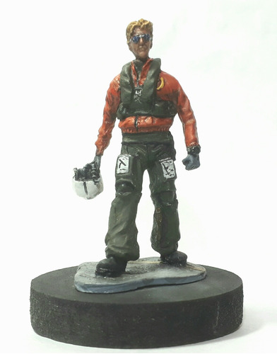 Figura Piloto Mirage Dagger Malvinas 1:32 Original Pintada