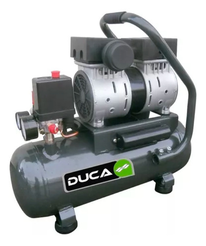 Compresor Silencioso 2hp Duca Odontológico Libre Ac Seco 50l