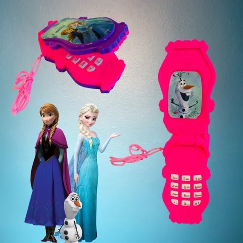 Celular Princesas da Disney Aurora bela adormecida Brinquedo Telefone  Celular de Brinquedo Luminoso e Musical com