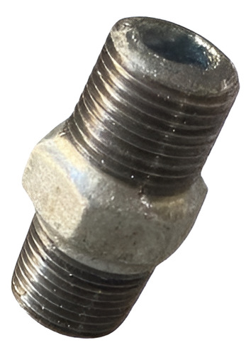 Pack 5 Union Niple Galvanizado Con Tuerca 1 Pulgada