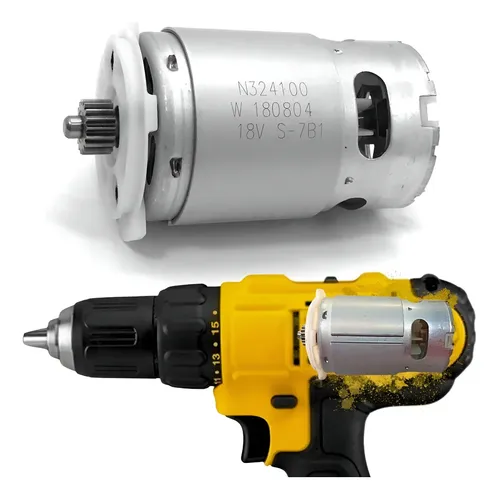 Conjunto Motor E Pinhão Dewalt Dcd776 N376649 N324100 | MercadoLivre