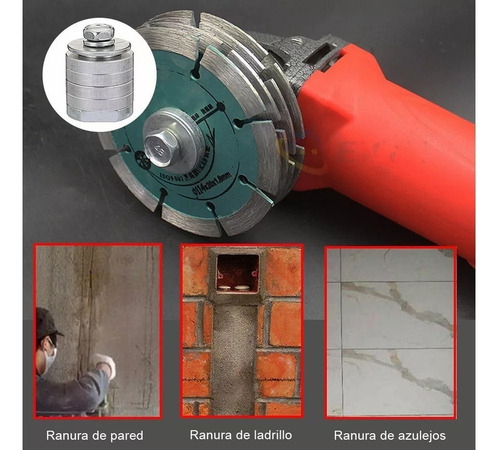 M14 Adaptador De Amoladora Angular A Ranuradora