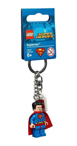 Lego Llavero Super Heroe Superman Mod 853952