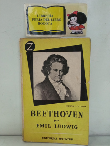 Beethoven - Emil Ludwig - Editorial Juventud - Ilustrado - 
