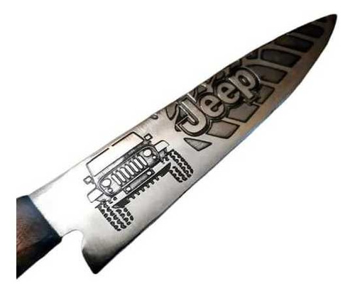 Cuchillo Artesanal De Tandil Grabado