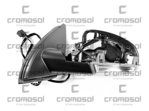 Imagen 8 de 11 de Espejo Volkswagen Vento G5 Izquierda Electrico C/luz 06/2011