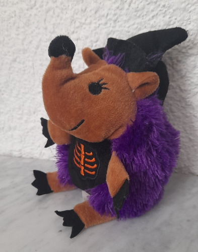 Brujita Erizo Halloween De Peluche 17 Cm 