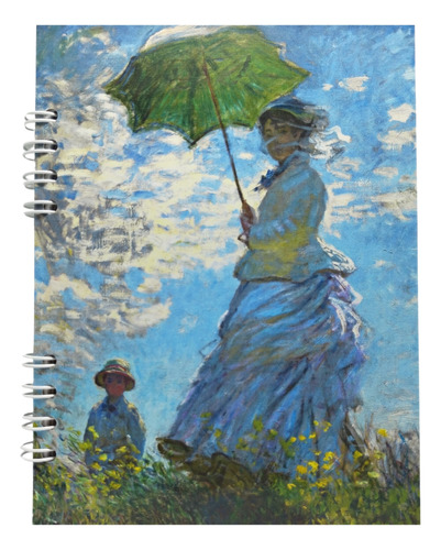 Libreta Temática De Arte: Claude Monet/ Pasta Dura