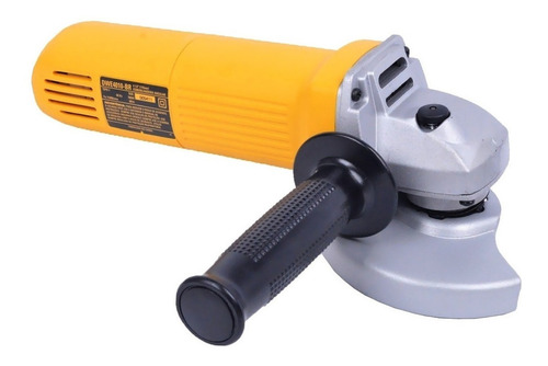 Imagen 3 de 4 de Esmeriladora angular DeWalt DWE4010 de 50 Hz/60 Hz color amarillo 700 W 120 V + accesorio