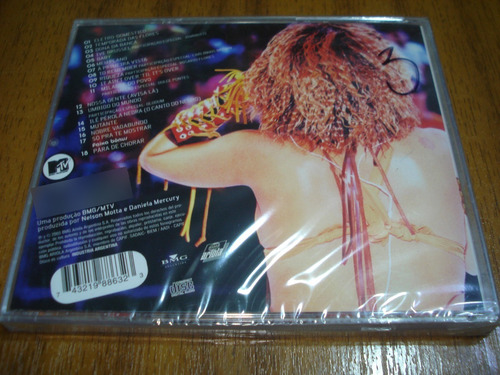 Cd Daniela Mercury / Unplugged (nuevo Y Sellado)