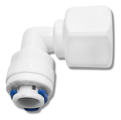 Conexão Angular Engate Rápido Tubo 1/4 Bspt Rf 3/8 Pcn006