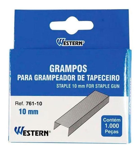 Grampo Para Grampeador 10 Mm - 761-10