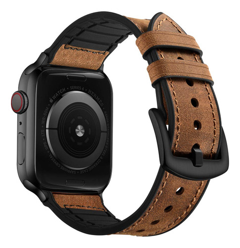 Correa Para Apple Watch Ultra De Cuero Genuino