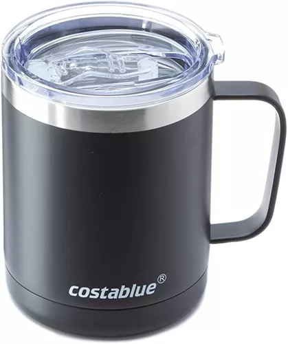 Termo taza, ahora en azul. Manten tu café caliente y tus sodas frias,  protegido del medio ambiente con su tapa. No es para trans…