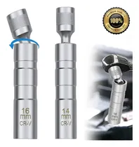 Comprar Dados Imantado 3\u002F8 Saca Bujías Cabeza 360° Cr-v 14mm \u002F 16mm
