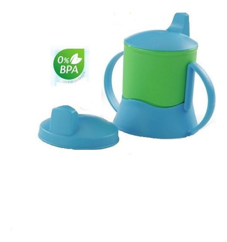 Vasito Con Asas 150ml Tupperware Libre De Bpa Para Niños