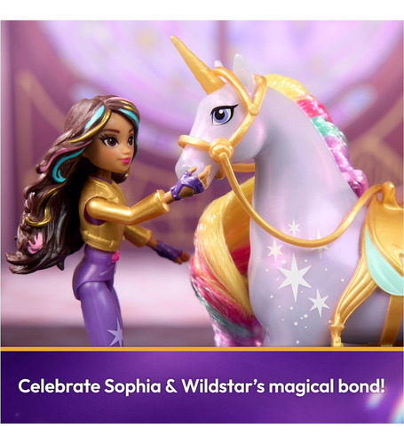 Unicorn Academy, Sophia & Wildstar Set Con 2 Accesorios