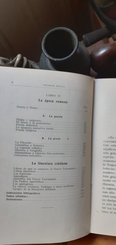 Historia De La Literatura Griega - W. Nestle / Editorial Lab (Usado)