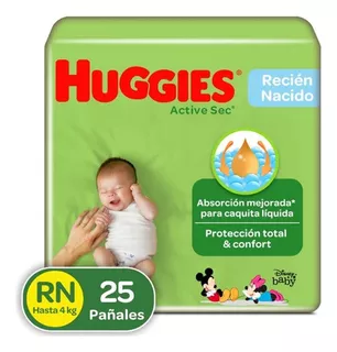 Pañales Huggies Supreme Recien Nacido