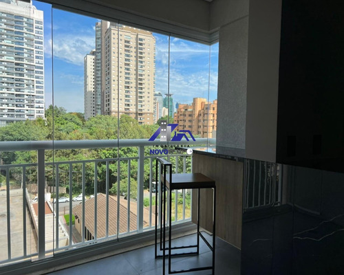 Imagem 20 de 21 de Lindo Apartamento A Venda Em Alphaville 1 Dorm E 1 Vaga - Hit - Ap01490 - 70812803
