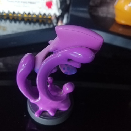 Amiibo Splatoon Inkling Squid Purple Morado (Usado)