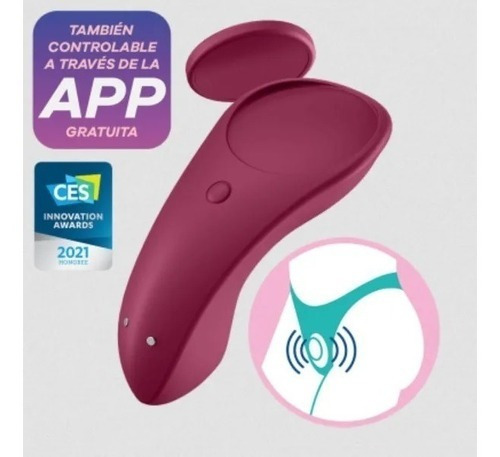 Satisfyer Sexy Secret Con App, Vibrador Panty Para Clitoris