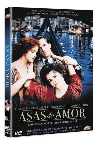 Asas Do Amor - Dvd - Helena Bonham Carter - Linus Roache