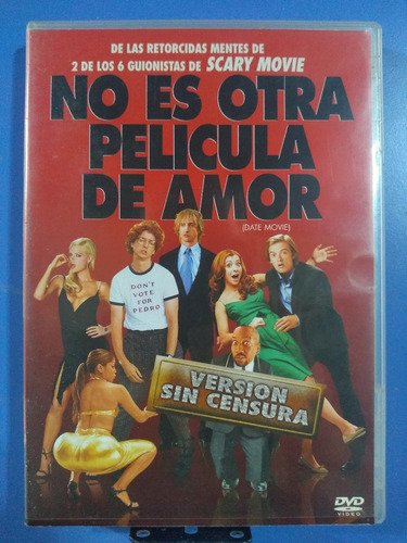 Pelicula  No Es Otra Pelicula De Amor Dvd Original 