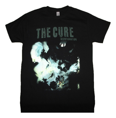 Gusanobass Playera Metal Rock The Cure Disintegration Classi