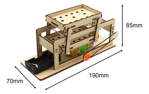 Diy Ciencia Experimento Juguete Educativo Madera Ciencia