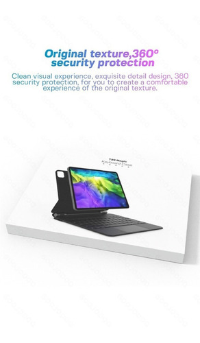 Imagen 10 de 10 de Teclado Gokoco Magic Para iPad 10.9 iPad Pro 11
